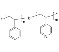 PS-P4VP 聚苯乙烯-聚(4-乙烯基吡啶) 两亲性二嵌段共聚物 Poly(styrene)-b-Poly(4-vinyl pyridine)