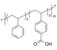 PSVBAran 聚苯乙烯共(4-乙烯基苯甲酸) 无规共聚物 Poly(styrene-co-4-vinylbenzoic acid), random