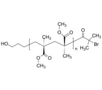 HO-PMMA-Br 羟基-聚甲基丙烯酸甲酯-溴基 间规 Poly(methyl methacrylate), (α-hydroxy, ω-bromo)-terminated; - syndiotac