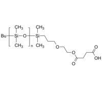 PDMS-COOH 聚二甲基硅氧烷-羧基 Poly(dimethylsiloxane), ω-carboxy-terminated