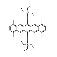TMTES-Pentacene 1,4,8,11-四甲基-6,13-三乙基硅乙基并五苯 导电高分子低聚物 小分子半导体