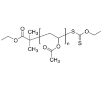 PVAc-RAFT 聚醋酸乙烯酯-RAFT 大分子引发剂 Poly(vinyl acetate), ω-RAFT-terminated