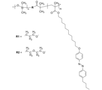 PDMS-PAzoMA 聚二甲基硅氧烷-聚(11-[4-(4'-丁基苯基偶氮)苯氧基]-甲基丙烯酸十一烷基酯) 二嵌段共聚物