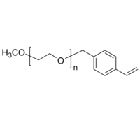 mPEG-BzVinyl/Styreomer 甲氧基-聚乙二醇-乙烯基苄基 末端双键 Poly(ethylene glycol) methyl ether, ω-(vinyl benzyl)-term