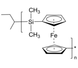 PFES 聚二茂铁二甲基硅烷 疏水高分子均聚物 Poly(ferrocenyl dimethylsilane)