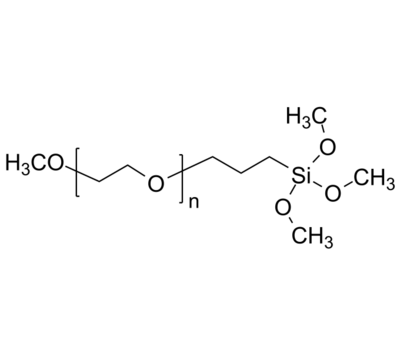 mPEG-TMS 甲氧基-聚乙二醇-三甲氧基硅烷 Poly(ethylene glycol) methyl ether, ω-trimethoxysilyl-terminated