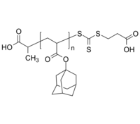 PADMA-RAFT 聚(1-丙烯酸金刚烷酯)-RAFT 双端羧基 大分子引发剂 Poly(1-adamantyl acrylate), ω-RAFT-terminated