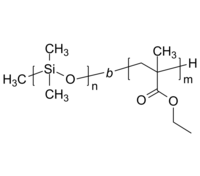 PDMS-PEtMA 聚二甲基硅氧烷-聚甲基丙烯酸乙酯 二嵌段共聚物 Poly(dimethylsiloxane)-b-poly(ethyl methacrylate)