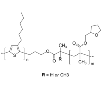 P3HT-PMMATHF 聚(3-己基噻吩-2,5-二基)-聚甲基丙烯酸四氢呋喃酯 导电二嵌段共聚物
