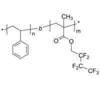 PS-P7FBuMA 聚苯乙烯-聚七氟丁基甲基丙烯酸酯 / 聚苯乙烯-聚(2,2,3,3,4,4,4-七氟丁基甲基丙烯酸酯) 二嵌段共聚物