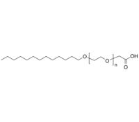 Tridecanol-PEG-COOH 十三醚-聚乙二醇-乙酸 Poly(ethylene glycol), (α-tridecyl, ω-carboxy [acetic acid])-termina