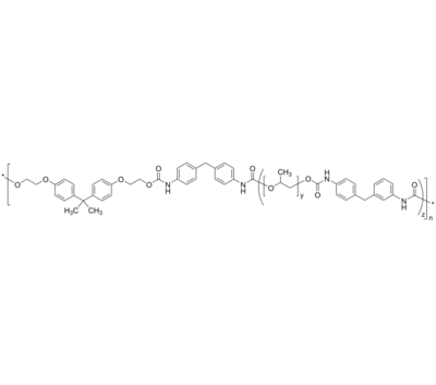 PU: MDI-PPO-BPAEO 聚氨酯 交替共聚物 缩合高分子 Polyurethane: MDI-PPO-BPAEO