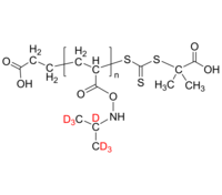 d7PNIPAM-2COOH 氘化聚(N-异丙基丙烯酰胺-d7), α,ω-双羧酸 Deuterated Poly(N-isopropyl acrylamide-d7)