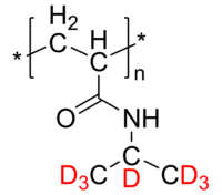 d7PNIPAM 氘化聚(N-异丙基丙烯酰胺) Deuterated Poly(N-isopropyl acrylamide-d7)