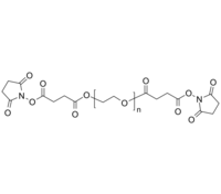 PEG-2SS 聚乙二醇-双(琥珀酰亚胺琥珀酸酯) Poly(ethylene glycol), α,ω-bis(succinimidyl succinate)-terminated