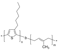P3HT-PIP 聚(3-己基噻吩-2,5-二基)-聚(1,4-异戊二烯) 导电二嵌段共聚物 Poly(3-hexylthiophene-2,5-diyl)-b-poly(1,4-isoprene)