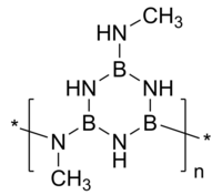 polyBorazine 聚(三-B-甲氨基硼嗪) 无机高分子聚合物 Poly(tris-B-methylaminoborazine)