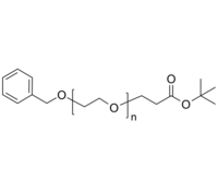 Bz-PEG-tBA 苄氧基-聚乙二醇-叔丁基碳酸酯 Poly(ethylene glycol), (α-benzyloxy, ω-tert-butylcarboxylate)-terminated
