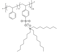 PSSSO3N-TriOct 聚(苯乙烯-共-4-苯乙烯磺酸三辛铵) 两性离子无规共聚物