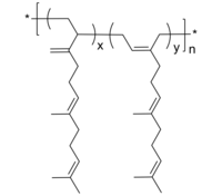 PFarne-1,2-co-1,4 聚(1,2-法尼烯-共-1,4-法尼烯) 聚金合欢烯 疏水高分子无规共聚物 Poly(1,2-farnesene-co-1,4-farnesene)