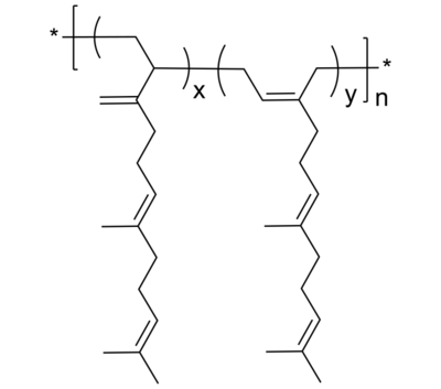 PFarne-1,2-co-1,4 聚(1,2-法尼烯-共-1,4-法尼烯) 聚金合欢烯 高分子无规共聚物 Poly(1,2-farnesene-co-1,4-farnesene)
