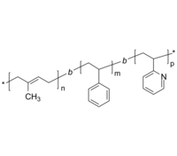 PIP(1,4)-PS-P2VP 聚(1,4-异戊二烯)-聚苯乙烯-聚(2-乙烯基吡啶) ABC三嵌段共聚物