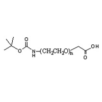 Boc保护-氨基-聚乙二醇-羧基 Boc-NH-PEG-COOH (Boc protected Amine PEG Carboxylic Acid)