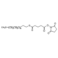 聚乙二醇-琥珀酰亚胺戊二酸酯 mPEG-SG (PEG-NHS: Succinimidyl Glutarate ester)