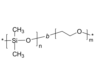 PDMS-PEO 聚二甲基硅氧烷-聚乙二醇 两亲性二嵌段共聚物 Poly(dimethylsiloxane)-b-poly(ethylene oxide)