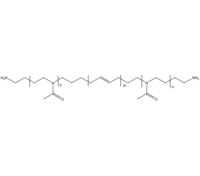 NH2-PMOXZ-PBd-PMOXZ-NH2 聚甲基恶唑啉-聚丁二烯-聚甲基恶唑啉-双端氨基修饰 ABA三嵌段共聚物