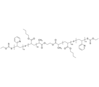 P2VP-PnBuA-P2VP 聚(2-乙烯基吡啶)-聚丙烯酸正丁酯-聚(2-乙烯基吡啶) ABA三嵌段共聚物