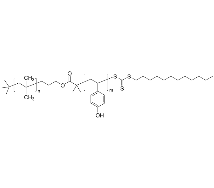 PIB-P4OHS 聚异丁烯-聚(4-羟基苯乙烯) 二嵌段共聚物 Poly(isobutylene)-b-poly(4-hydroxystyrene)