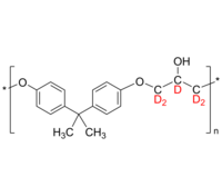 d5PHE 基于双酚A-d5的氘化聚羟基醚 氘化缩合高分子 Deuterated Poly(hydroxyether), based on (Bisphenol A)-d5