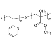 P2VP-PMMA 聚(2-乙烯基吡啶)-聚甲基丙烯酸甲酯 两亲性二嵌段共聚物 Poly(2-vinyl pyridine)-b-poly(methyl methacrylate)