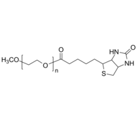 mPEG-Biotin 甲氧基-聚乙二醇-生物素 Poly(ethylene oxide) methyl ether, ω-Biotinyl-terminated