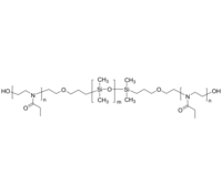 PEtOXZ-PDMS-PEtOXZ 聚乙基恶唑啉-聚二甲基硅氧烷-聚乙基恶唑啉 乙基苄基链接 ABA三嵌段共聚物