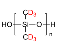 dPDMS-2OH 氘化聚二甲基硅氧烷-d6, 双硅醇基封端 Deuterated Poly(dimethylsiloxane-d6), α,ω-bis(silanol)-terminated