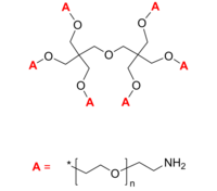 6-Arm PEG-NH2 6臂星形-聚乙二醇-氨基 Poly(ethylene oxide), amino-terminated 6-arm star polymer