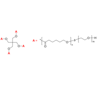 4-Arm PCL-PEO/PCL-PEG 4臂星形-聚己内酯-聚乙二醇 星形二嵌段共聚物 Poly(ε-caprolactone)-b-poly(ethylene oxide)