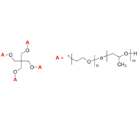 4-Arm PEO-PPO/PEG-PPG 4臂星形-聚乙二醇-聚丙二醇 4臂星形-聚氧乙烯-聚氧丙烯 星形两亲性二嵌段共聚物