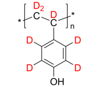 d7-P4OHS 氘化聚(4-羟基苯乙烯-d7) Deuterated Poly(4-hydroxystyrene-d7)