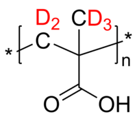 d5-PMAA 氘化聚甲基丙烯酸-d5 Deuterated Poly(methacrylic acid-d5)