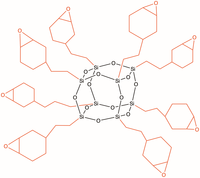 笼型聚倍半硅氧烷-八环氧基 EP0408.01.30 – Epoxycyclohexyl ethyl POSS cage mixture 30% PGMEA