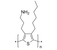 P3HT2PrA 聚([3-己基-4-丙胺]-噻吩-2,5-二基) 导电高分子 Poly([3-hexyl-4-propylamine]-thiophene-2,5-diyl)