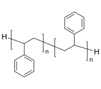 H-PS-H 聚苯乙烯, α,ω-双氢封端 疏水高分子均聚物 Poly(styrene), α,ω-bis-hydrogen-terminated