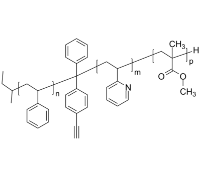 psp2vppmma聚苯乙烯聚2乙烯基吡啶聚甲基丙烯酸甲酯abc三嵌段共聚物