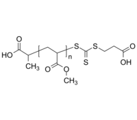 PMA-RAFT 聚丙烯酸甲酯-RAFT 双端羧基 大分子引发剂 Poly(methyl acrylate), ω-RAFT-terminated