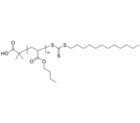 PnBuA-RAFT 聚丙烯酸正丁酯-RAFT 双端羧基 大分子引发剂 Poly(n-butyl acrylate), ω-RAFT-terminated