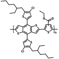 PClTO2 聚双氯化噻吩基苯并二噻吩-噻吩羧酸乙酯 导电高分子 OPV Luminosyn / Ossila