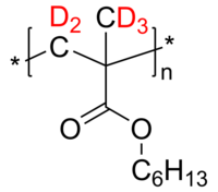 d5-PnHMA 氘化聚甲基丙烯酸正己酯-d5 Deuterated Poly(n-hexyl methacrylate-d5)